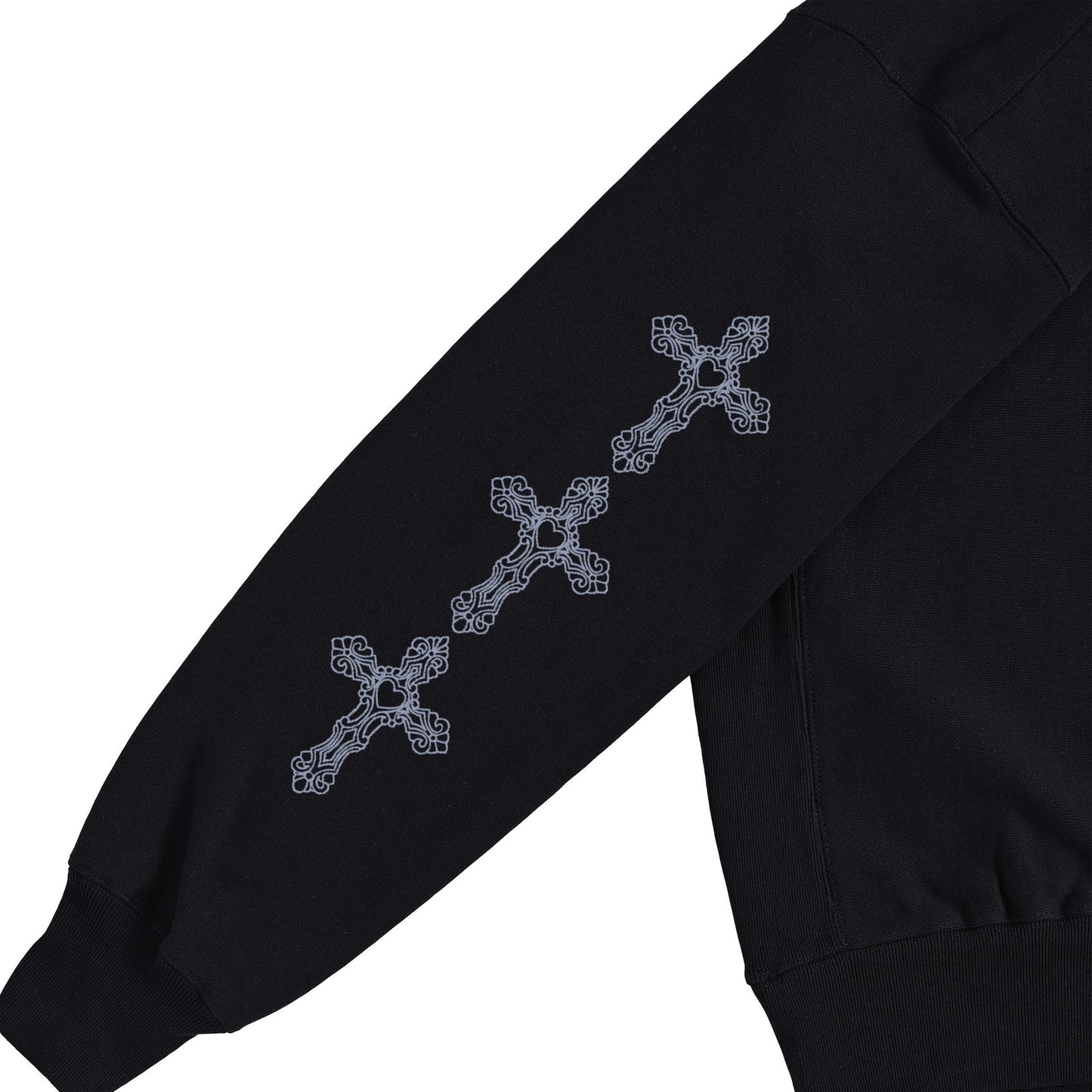 Blue Wing Gothic Cross SLD Hoodie