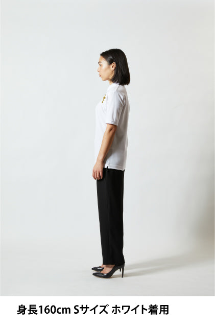 「Brit Popカフェレーサー」刺繍ポロ