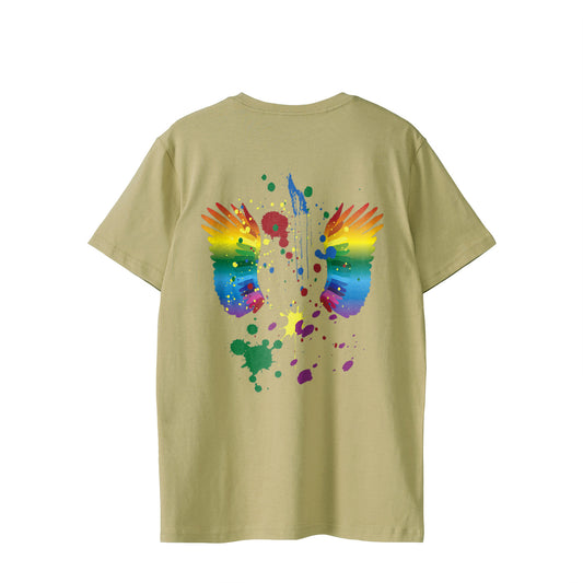 「虹の飛沫と翼」Tシャツ