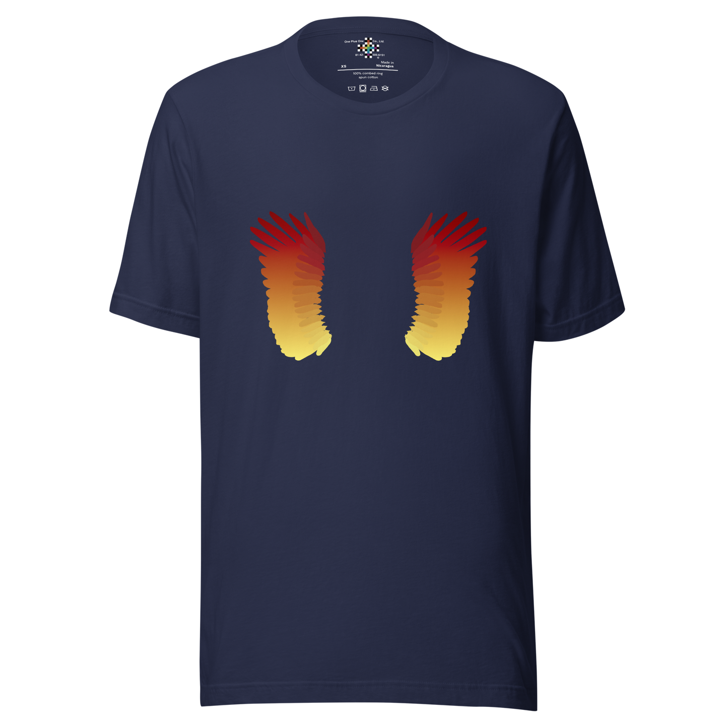 Fire Wing T-shirt (front print / world version)