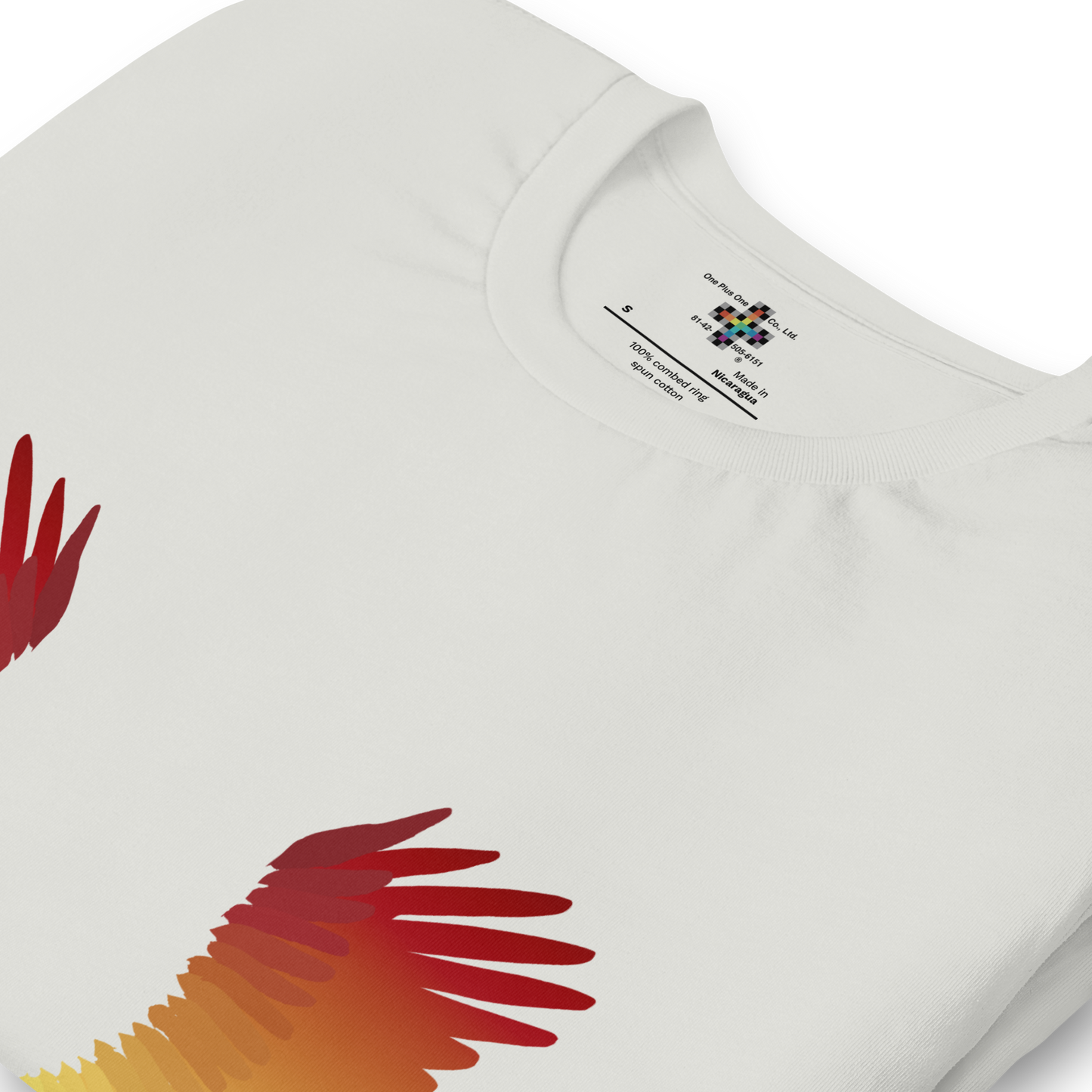 Fire Wing T-shirt (front print / world version)