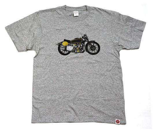 Gold and Silver + Shiny Bike Print T-shirt