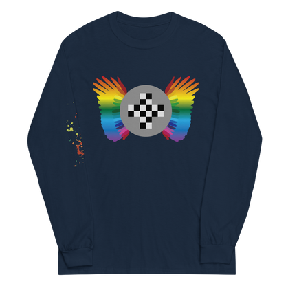 Rainbow Wings Long T-shirt