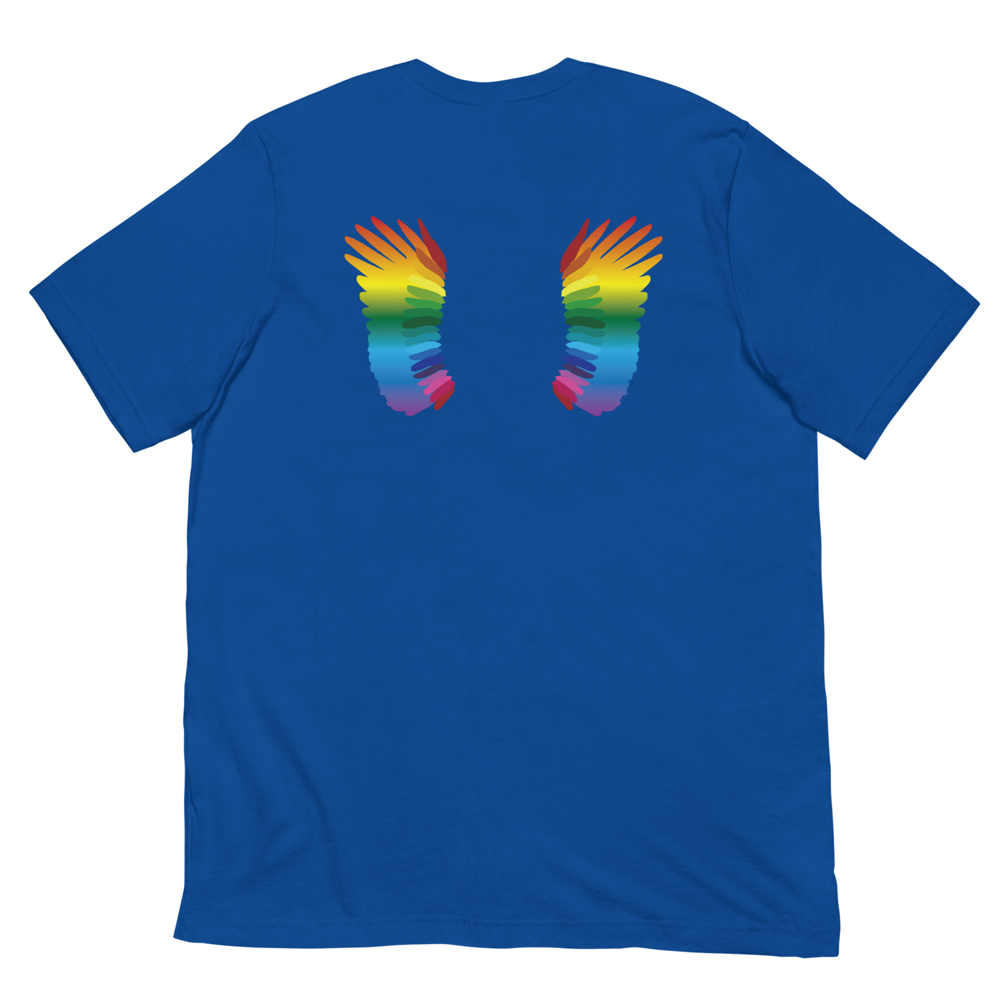 Embroidery + Rainbow Wing T-shirt